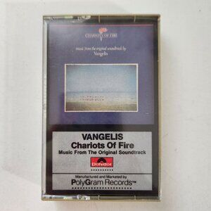 Vangelis Chariots Of Fire Cassette Tape 1981 Original Soundtrack By Polydor Poly